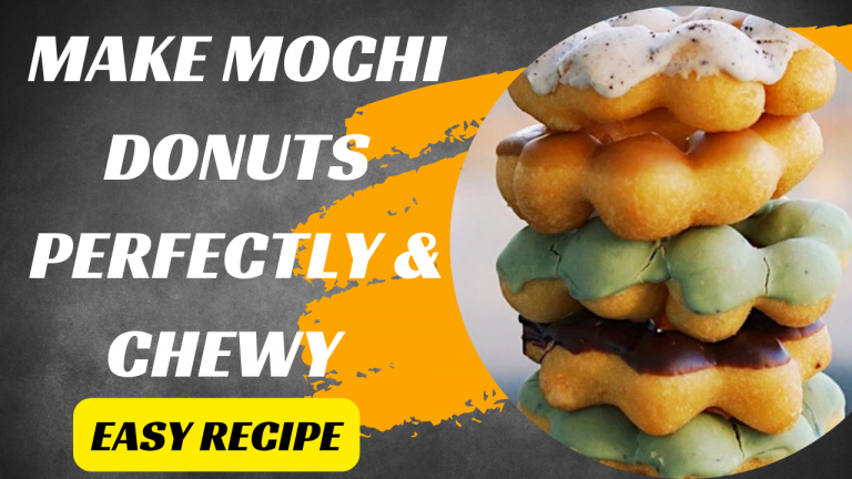 Making Mochi Donuts Perfectly Chewy and Easy Recipe