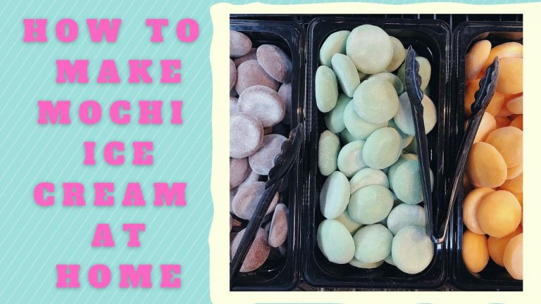 How To Make Mochi Ice Cream At Home