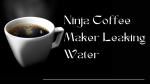 Ninja Coffee Maker Leaking Water