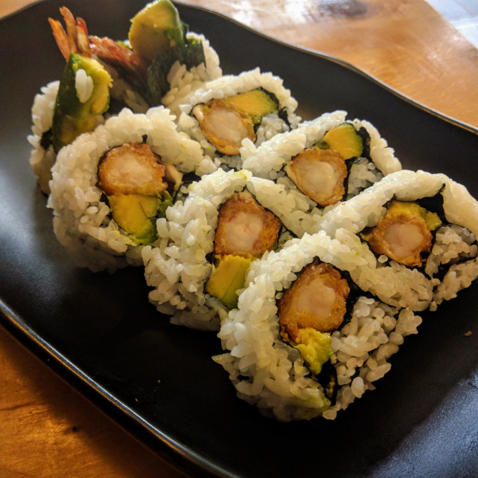 Chicken sushi