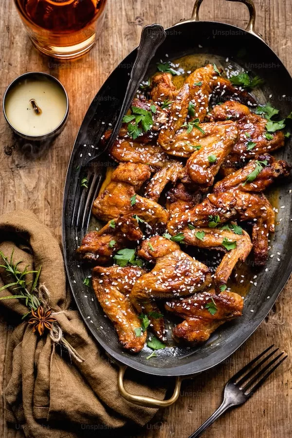 teriyaki chicken wings