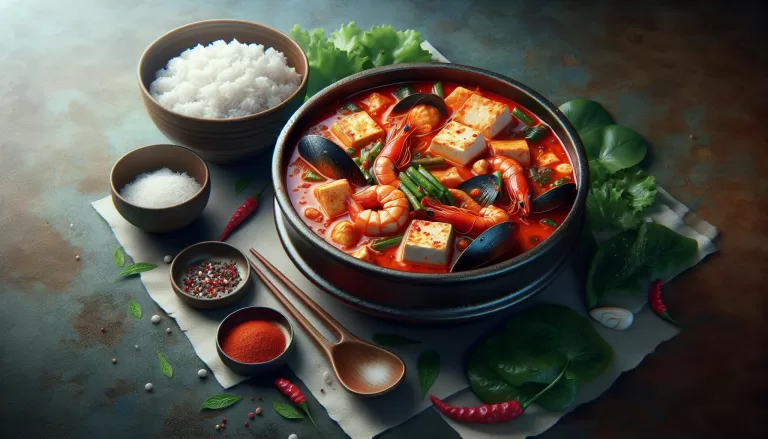 Easy Homemade Haemul Sundubu Jjigae Seafood Soft Tofu Recipe – A Nutritious Korean Delight