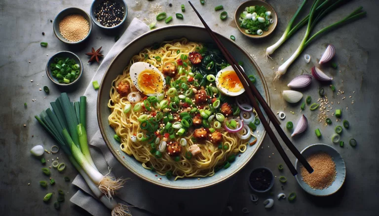 Authentic Homemade Chinese Egg Noodles Recipe with Serving Suggestions