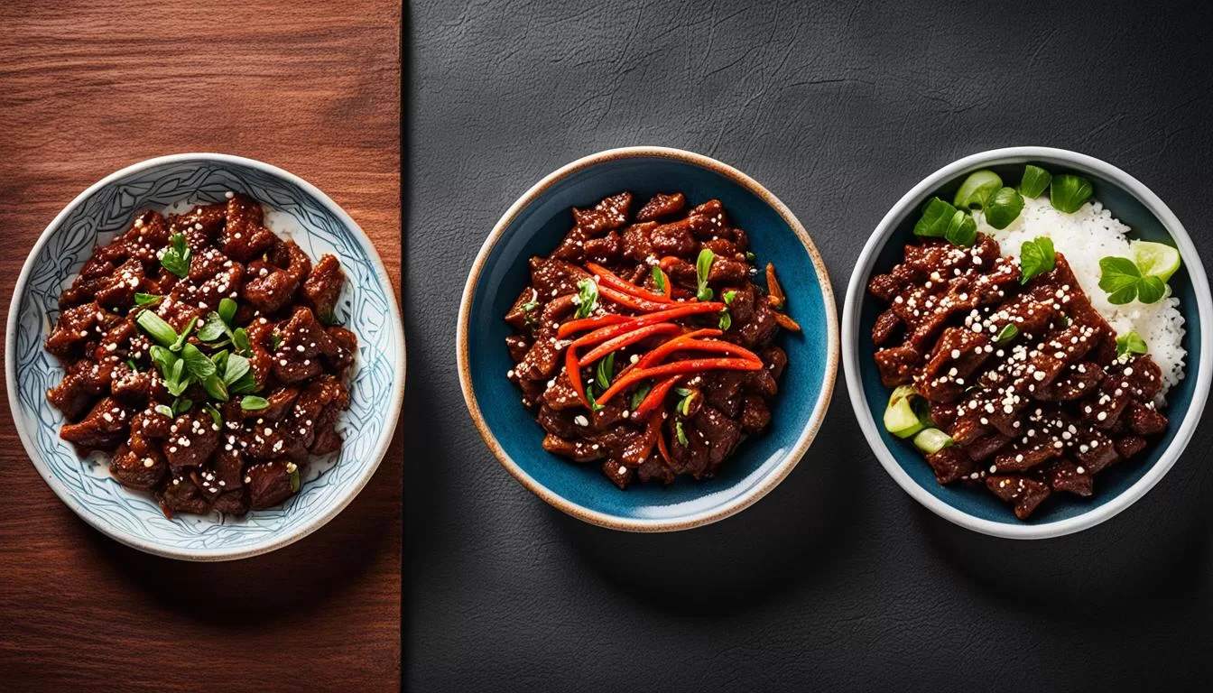 Beijing beef vs Mongolian beef