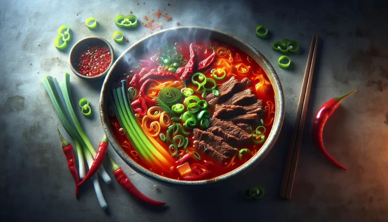 Easy Healthy Homemade Yukgaejang Spicy Beef Veggie Soup Recipe