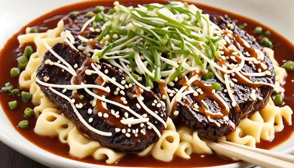 Unique Okonomiyaki Sauce Infusion