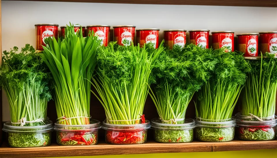 Vietnamese ingredients at Thai Binh Supermarket