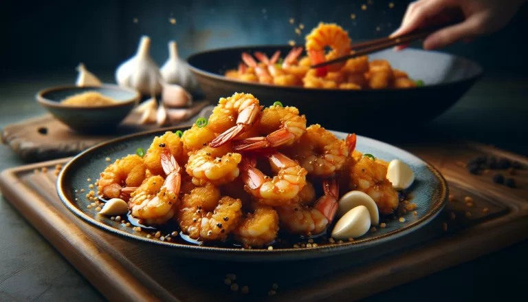Crispy Homemade Salt and Pepper Shrimp Recipe with Ginger and Garlic Tips