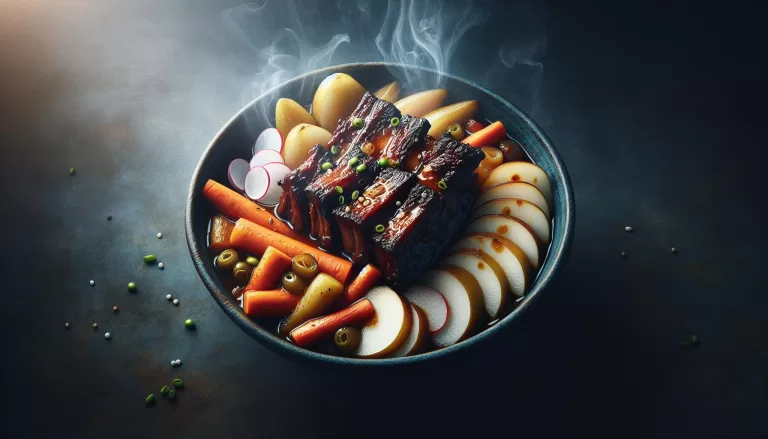 Homemade Braised Short Ribs Galbi Jjim Recipe – A High Protein Low Carb Delight