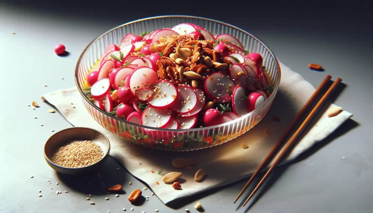 Easy Homemade Mu Saengchae Spicy Radish Salad Recipe and Serving Tips