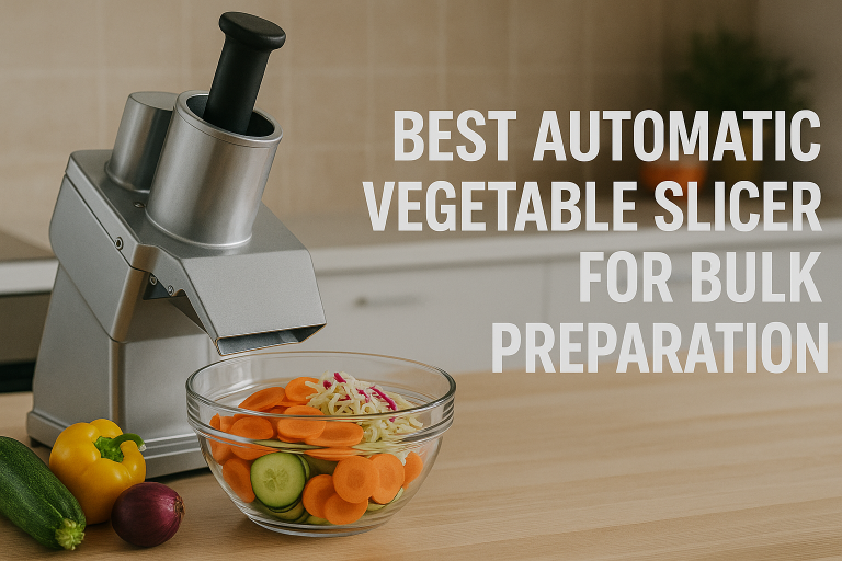 5 Best Automatic Vegetable Slicers for Bulk Preparation