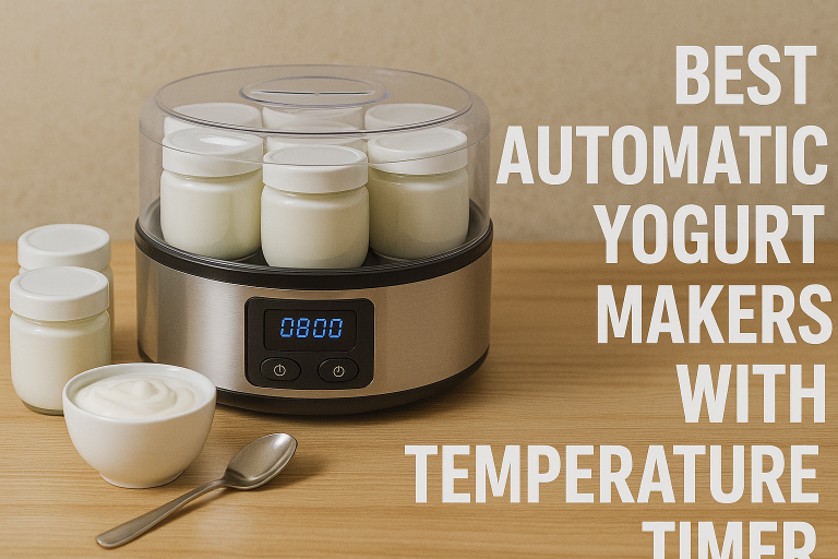 5 Best Automatic Yogurt Makers with Temperature Timers
