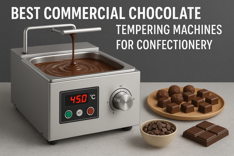 5 Best Commercial Chocolate Tempering Machines for Confectionery