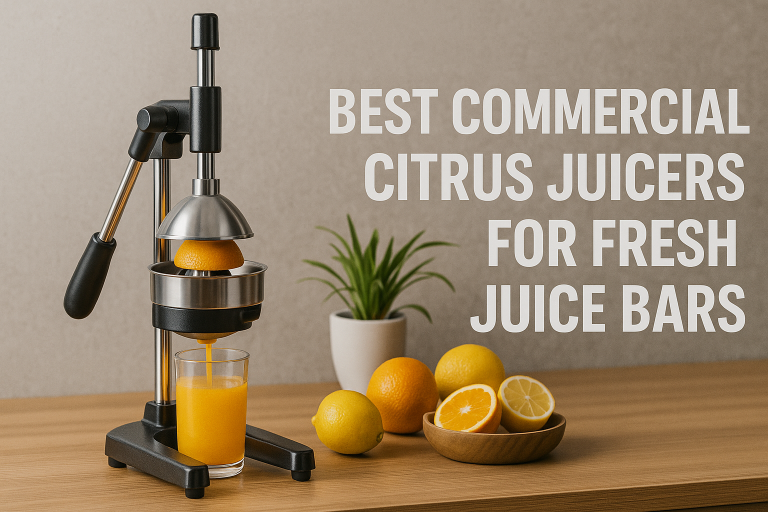 5 Best Commercial Citrus Juicers for Fresh Juice Bars
