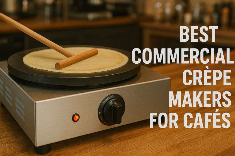 5 Best Commercial Crepe Makers for Cafés