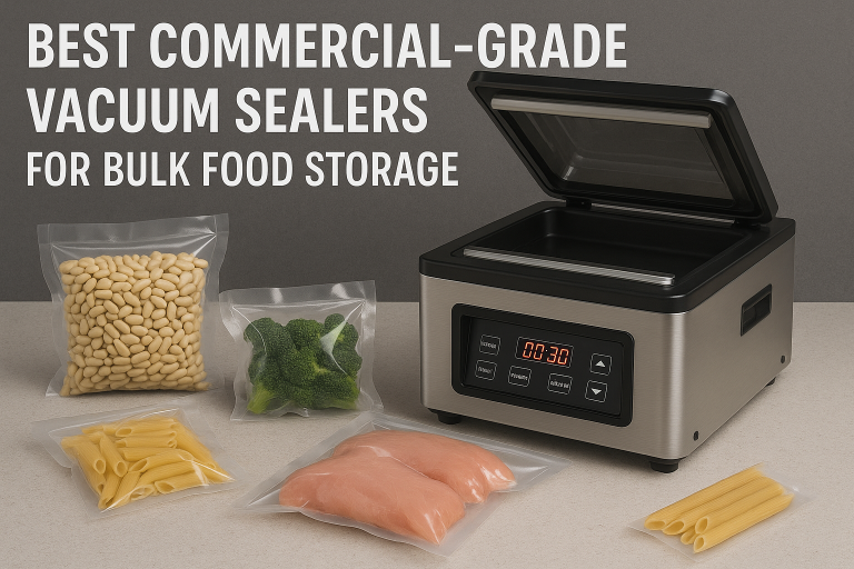 5 Best Commercial-Grade Vacuum Sealers for Food Storage