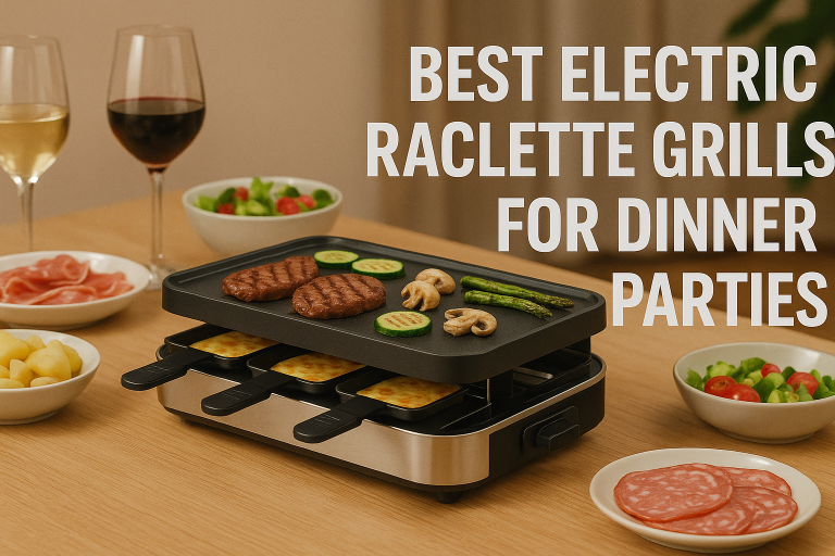 5 Best Electric Raclette Grills for Dinner Parties