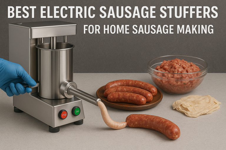 5 Best Electric Sausage Stuffers for Home Sausage Making