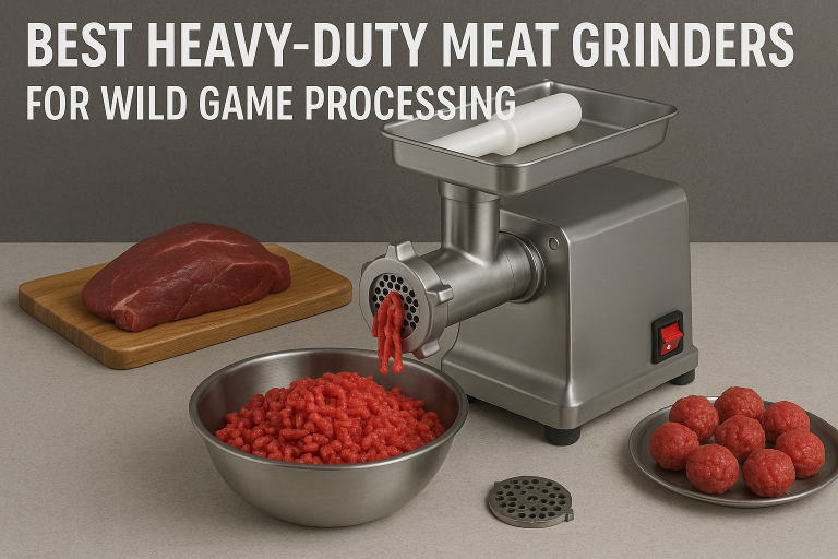 5 Best Heavy-Duty Meat Grinders for Wild Game Processing