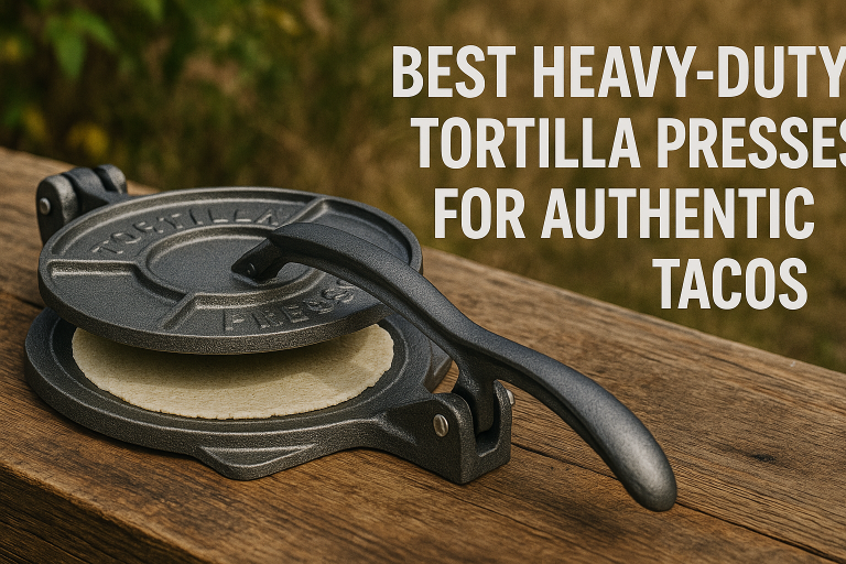 5 Best Heavy-Duty Tortilla Presses for Authentic Tacos