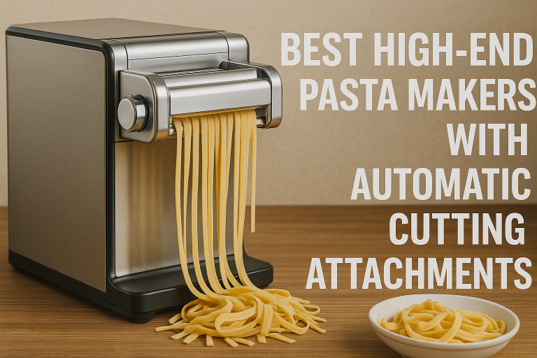5 Best High-End Pasta Makers with Automatic Cutting Attachments