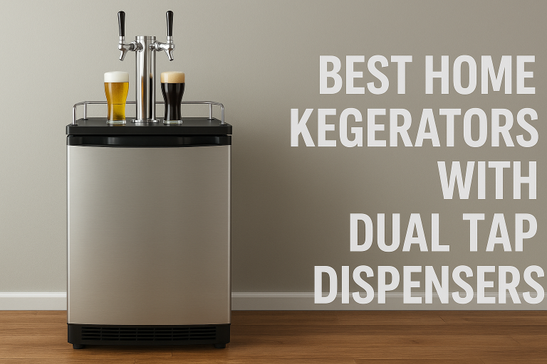 5 Best Home Kegerators with Dual Tap Dispensers