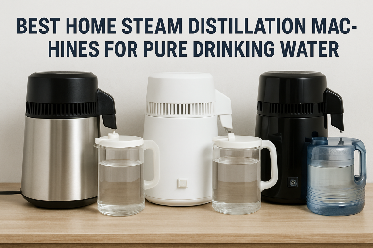 5 Best Home Steam Distillation Machines for Pure Drinking Water