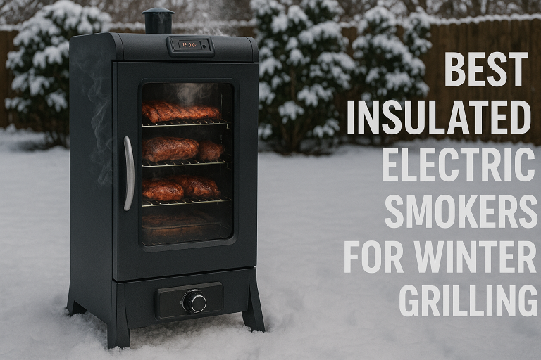 5 Best Insulated Electric Smokers for Winter Grilling
