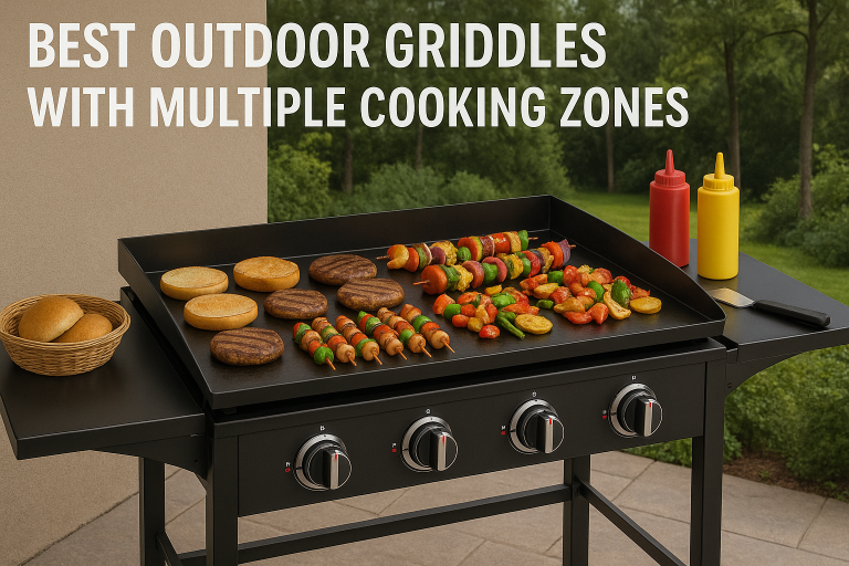 5 Best Outdoor Griddles with Multiple Cooking Zones