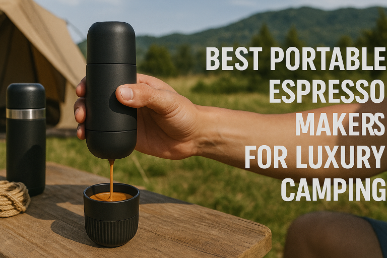 5 Best Portable Espresso Makers for Luxury Camping
