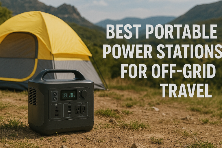 5 Best Portable Power Stations for Off-Grid Travel