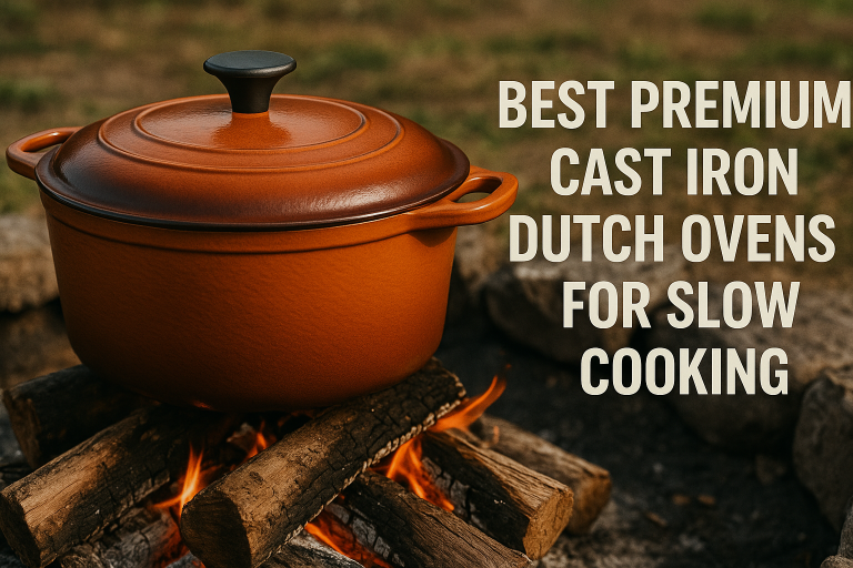 5 Best Premium Cast Iron Dutch Ovens for Slow Cooking