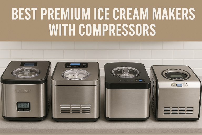 5 Best Premium Ice Cream Makers with Compressors