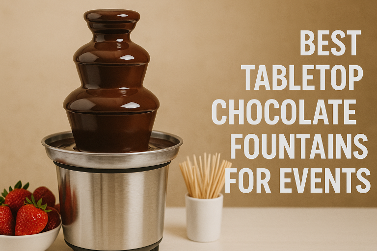 5 Best Tabletop Chocolate Fountains for Events