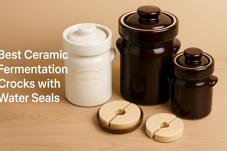 5 Best Ceramic Fermentation Crocks with Water Seals