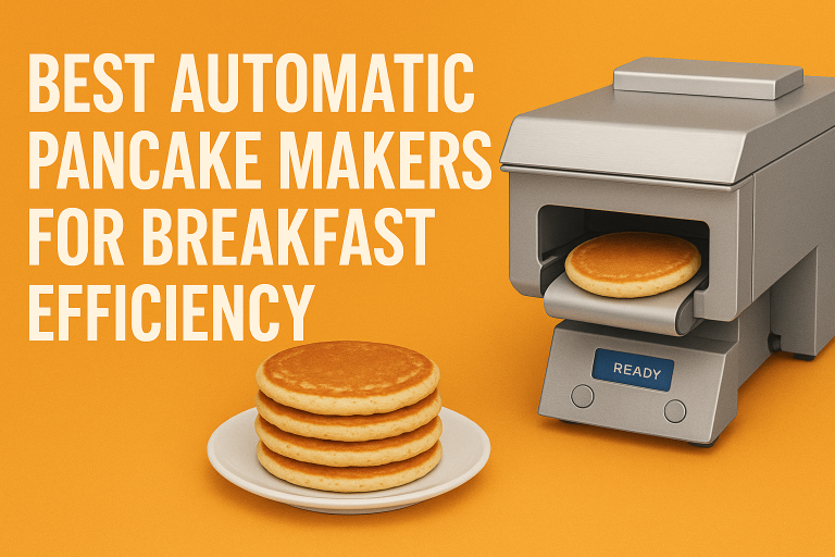 5 Best Automatic Pancake Makers for Breakfast Efficiency