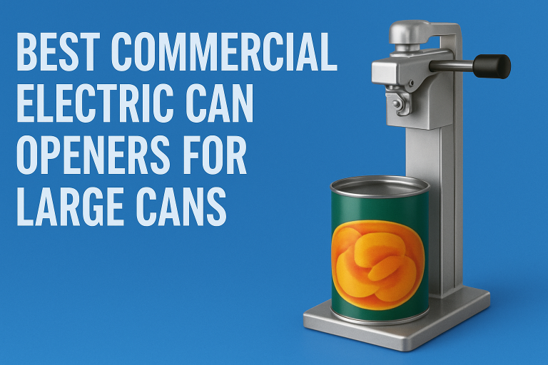 5 Best Commercial Electric Can Openers for Large Cans