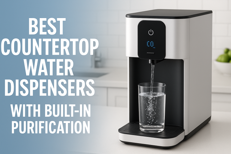 5 Best Countertop Water Dispensers with Built-In Purification