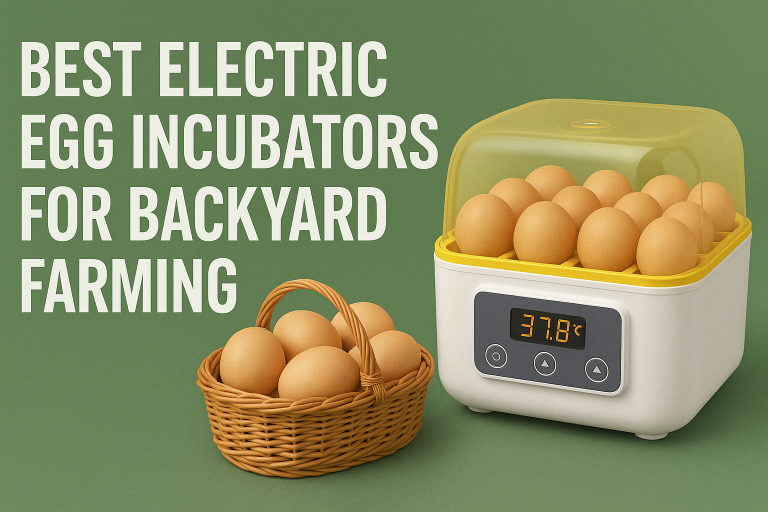 5 Best Electric Egg Incubators for Backyard Farming