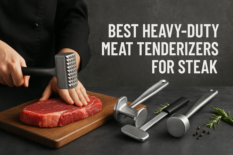 5 Best Heavy-Duty Meat Tenderizers for Steak