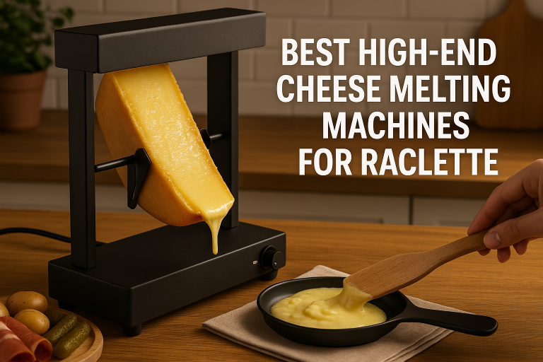 5 Best High-End Cheese Melting Machines for Raclette