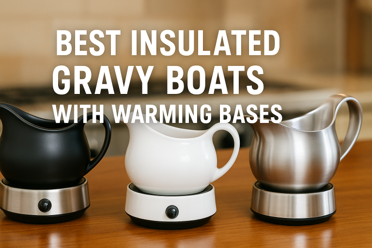 5 Best Insulated Gravy Boats with Warming Bases