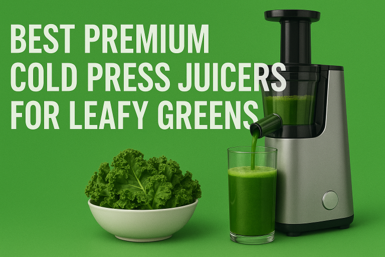 5 Best Premium Cold Press Juicers for Leafy Greens