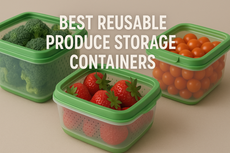 5 Best Reusable Produce Storage Containers for Freshness