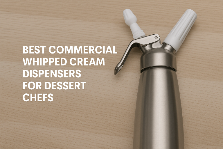 5 Best Commercial Whipped Cream Dispensers for Dessert Chefs