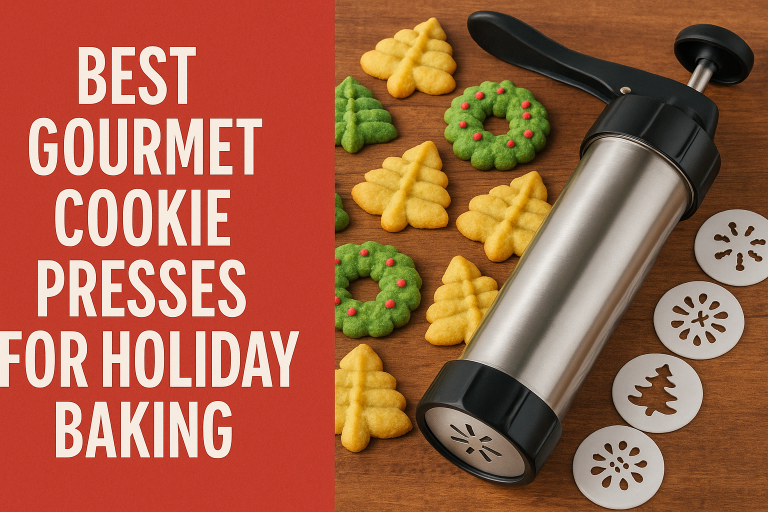 5 Best Gourmet Cookie Presses for Holiday Baking