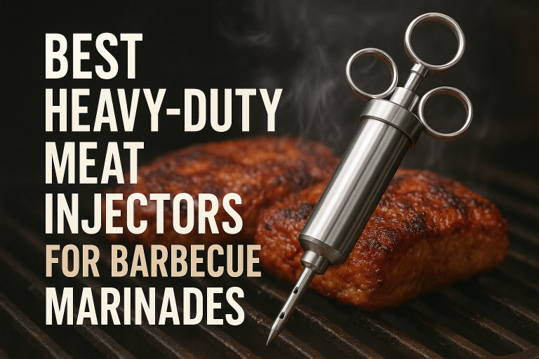 5 Best Heavy-Duty Meat Injectors for Barbecue Marinades
