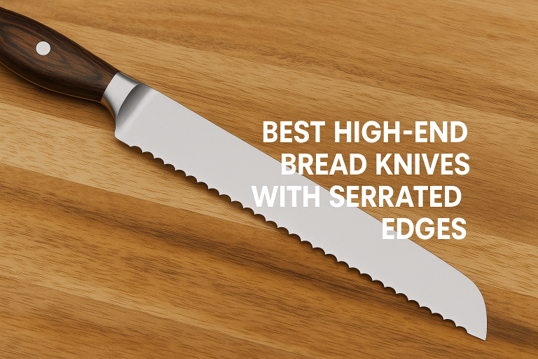 5 Best High-End Bread Knives with Serrated Edges