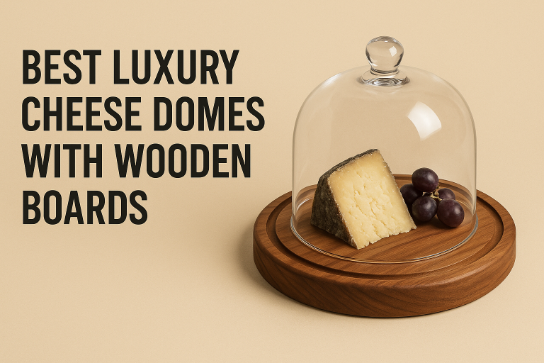 5 Best Luxury Cheese Domes with Wooden Boards