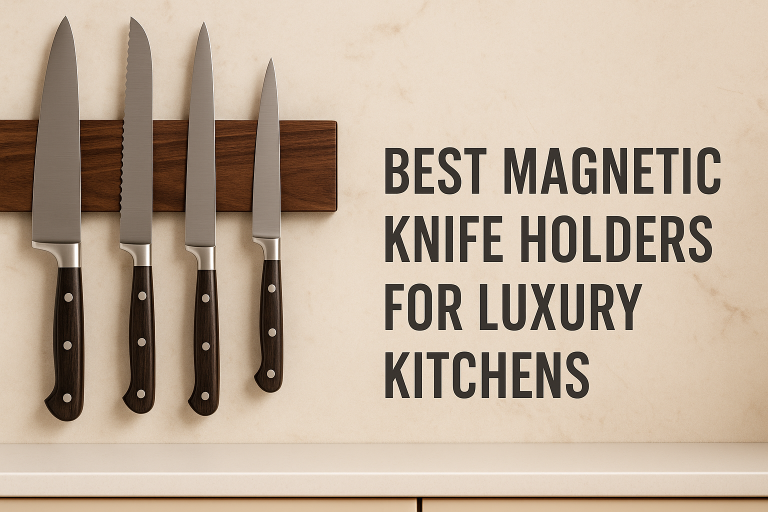 5 Best Magnetic Knife Holders for Luxury Kitchens